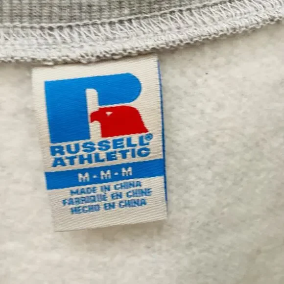 NWOT Russell Athletic Gray Pullover Sweatshirt - Picture 4 of 7